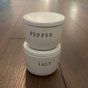 Hearth and hand salt and pepper cellars